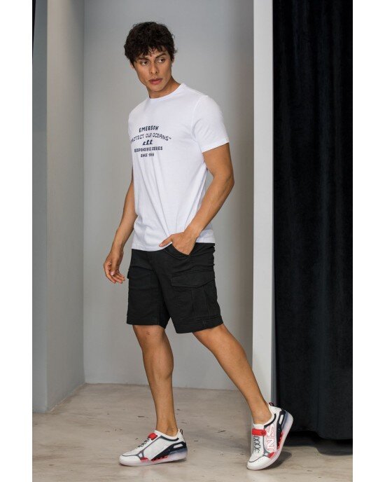 T-shirt Emerson Ασπρο T-shirt Emerson Ασπρο