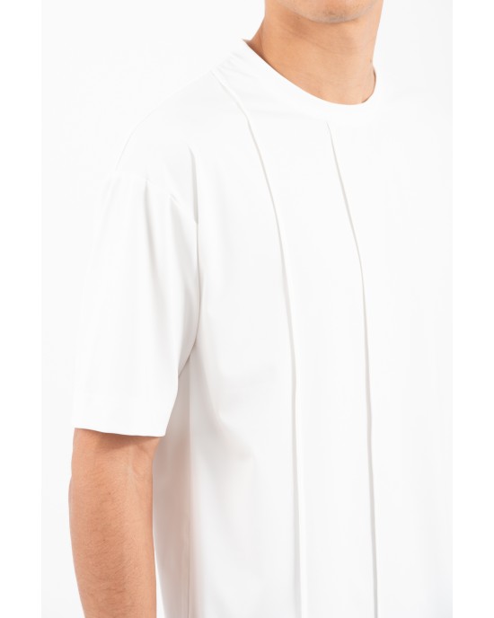 T-shirt Vittorio άσπρο ΚΟΝΤΟΜΑΝΙΚΕΣ