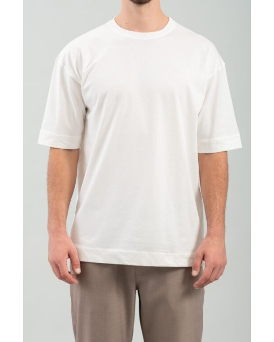 T-shirt Vittorio άσπρη ΚΟΝΤΟΜΑΝΙΚΕΣ