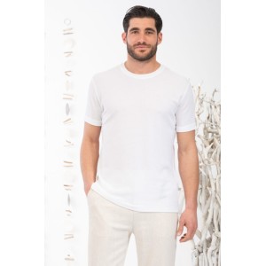 T-shirt Vittorio άσπρο