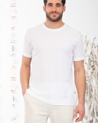 T-shirt Vittorio άσπρο