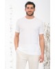 T-shirt Vittorio άσπρο ΚΟΝΤΟΜΑΝΙΚΕΣ