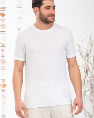 T-shirt Vittorio άσπρο