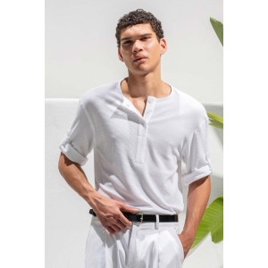 T-shirt Vittorio άσπρο