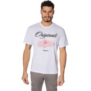 T-shirt Jack n Jones άσπρο