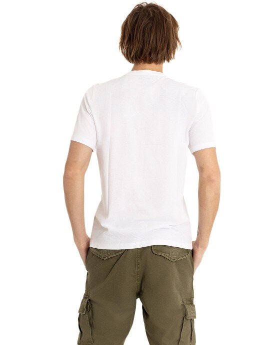 T-shirt Jack n Jones άσπρο ΚΟΝΤΟΜΑΝΙΚΕΣ