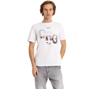 T-shirt Jack n Jones άσπρο