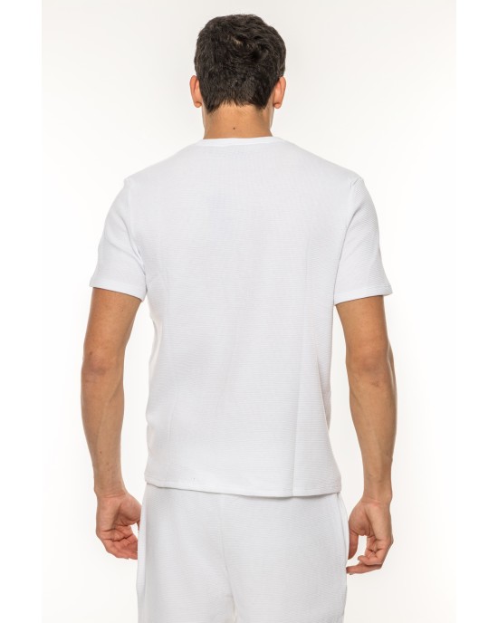 T-Shirt Boss άσπρο ΚΟΝΤΟΜΑΝΙΚΕΣ