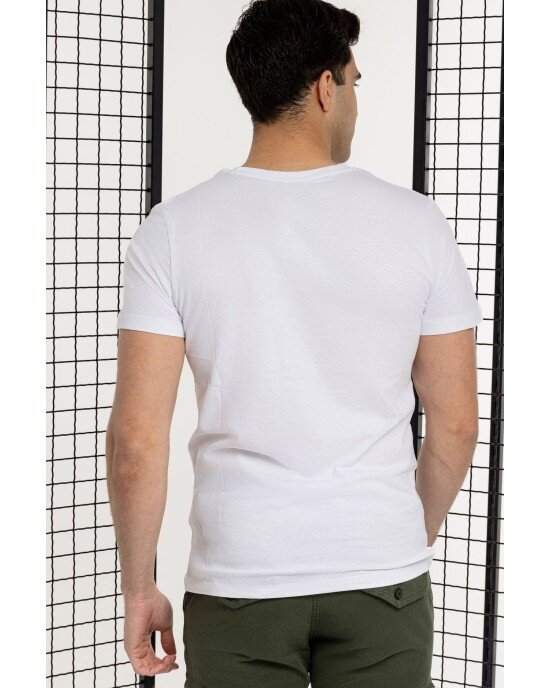 T-shirt Jack n Jones άσπρο ΚΟΝΤΟΜΑΝΙΚΕΣ T-shirt Jack n Jones άσπρο ΚΟΝΤΟΜΑΝΙΚΕΣ
