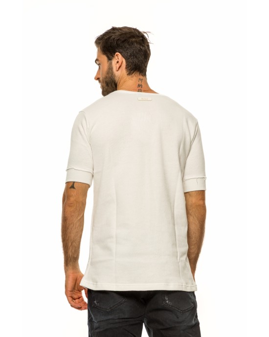 T-Shirt Rebel άσπρο ΚΟΝΤΟΜΑΝΙΚΕΣ T-Shirt Rebel άσπρο ΚΟΝΤΟΜΑΝΙΚΕΣ