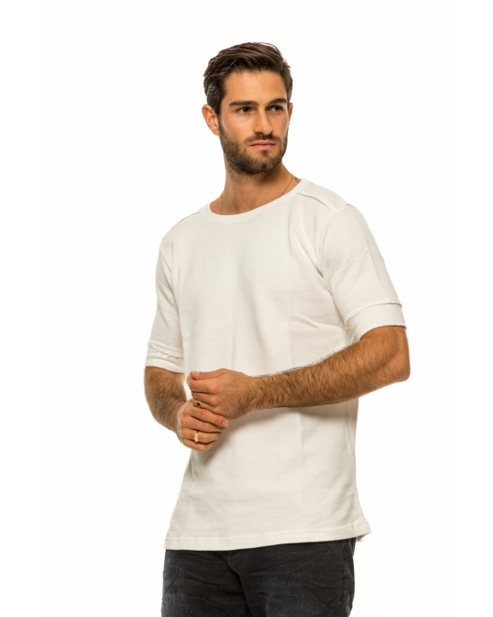 T-Shirt Rebel άσπρο ΚΟΝΤΟΜΑΝΙΚΕΣ T-Shirt Rebel άσπρο ΚΟΝΤΟΜΑΝΙΚΕΣ