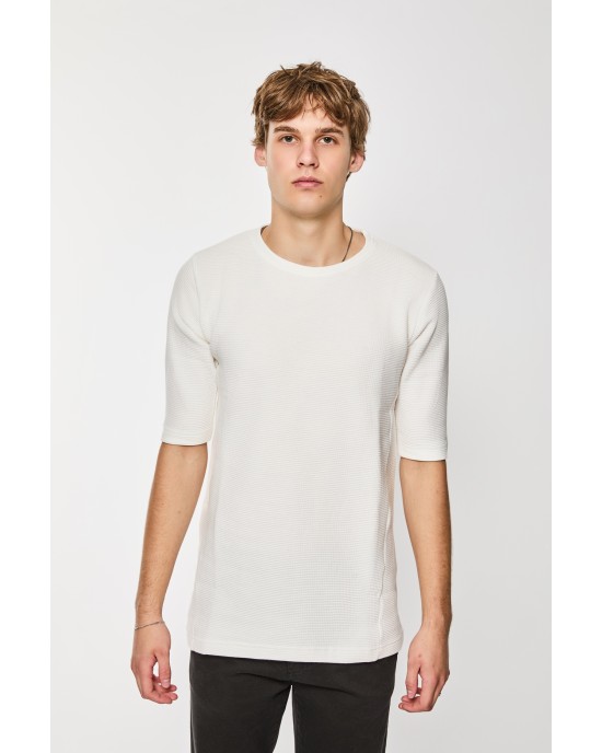 T-Shirt Rebel άσπρη ΚΟΝΤΟΜΑΝΙΚΕΣ