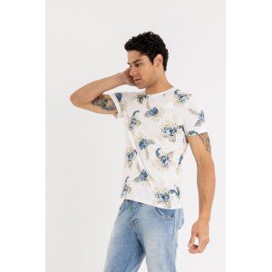 T-shirt Jack n Jones άσπρο T-shirt Jack n Jones άσπρο