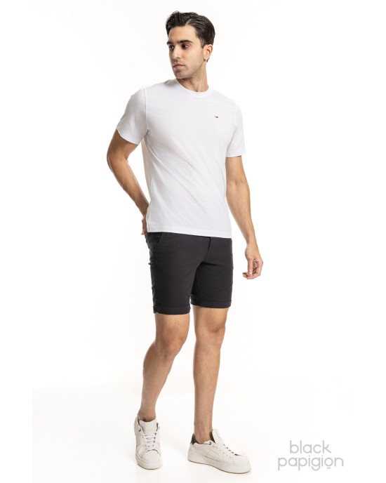 T-shirt Tommy Jeans άσπρο ΚΟΝΤΟΜΑΝΙΚΕΣ