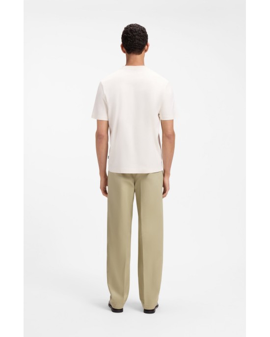 T-Shirt Boss άσπρο ΚΟΝΤΟΜΑΝΙΚΕΣ