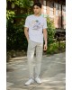 T-shirt Jack n Jones άσπρο ΚΟΝΤΟΜΑΝΙΚΕΣ