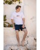 T-shirt Jack n Jones άσπρο ΚΟΝΤΟΜΑΝΙΚΕΣ