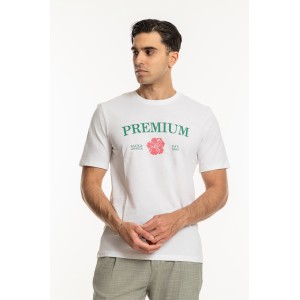 T-shirt Jack n Jones άσπρο T-shirt Jack n Jones άσπρο