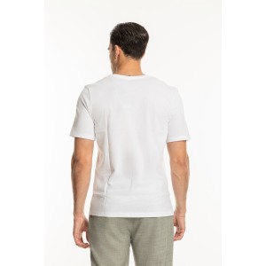 T-shirt Jack n Jones άσπρο T-shirt Jack n Jones άσπρο