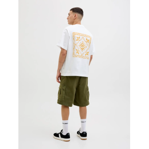 T-shirt Jack n Jones άσπρο T-shirt Jack n Jones άσπρο