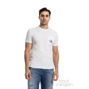 T-Shirt Calvin Klein άσπρο T-Shirt Calvin Klein άσπρο