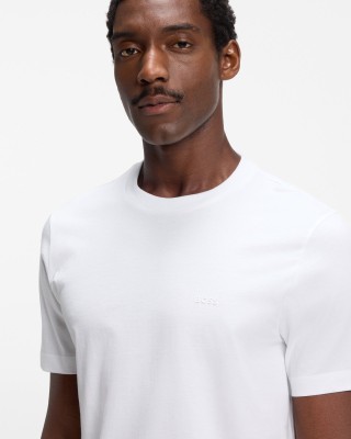 T-Shirt Boss άσπρο