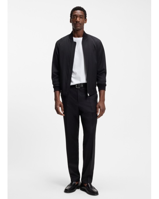 T-Shirt Boss άσπρο ΚΟΝΤΟΜΑΝΙΚΕΣ