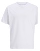 T-shirt Jack n Jones άσπρο ΚΟΝΤΟΜΑΝΙΚΕΣ