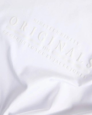 T-shirt Jack n Jones άσπρο