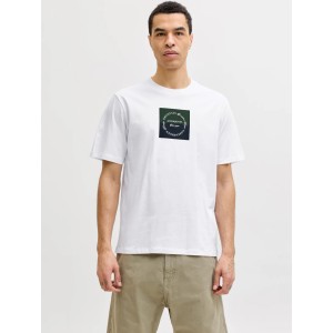 T-shirt Jack n Jones άσπρο