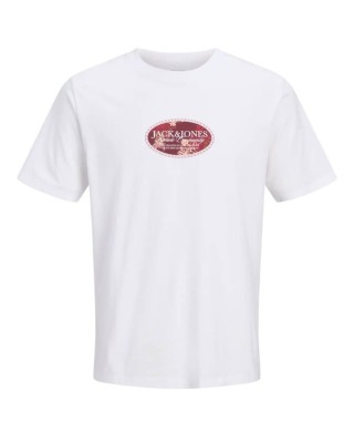 T-shirt Jack n Jones άσπρο
