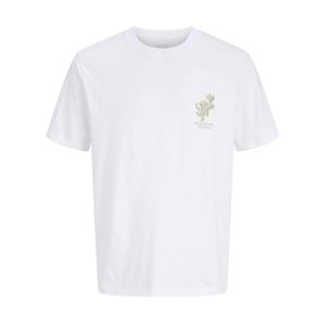 T-shirt Jack n Jones άσπρο