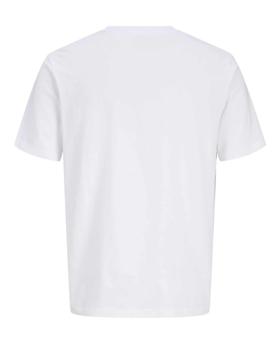 T-shirt Jack n Jones άσπρο ΚΟΝΤΟΜΑΝΙΚΕΣ