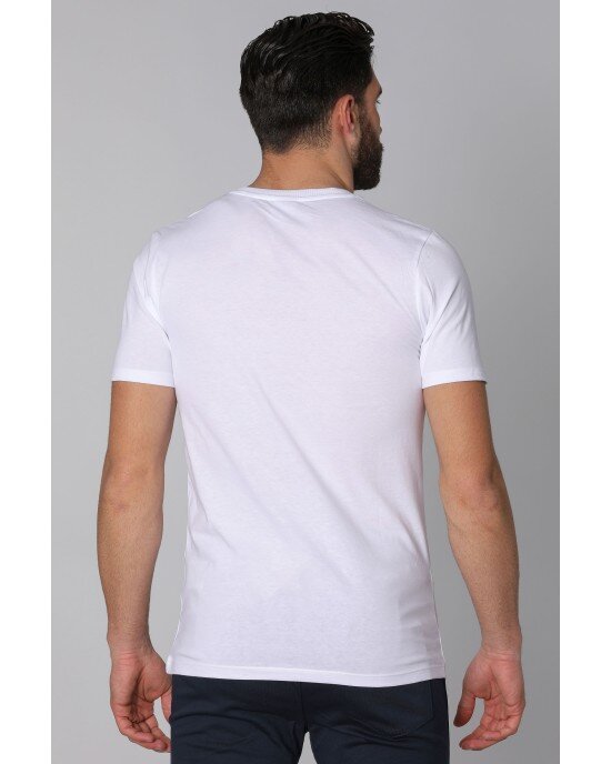 T-shirt Jack n Jones άσπρο