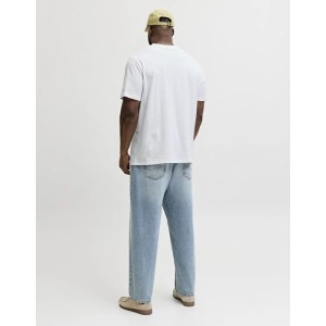 T-shirt Jack n Jones Plus Size άσπρο
