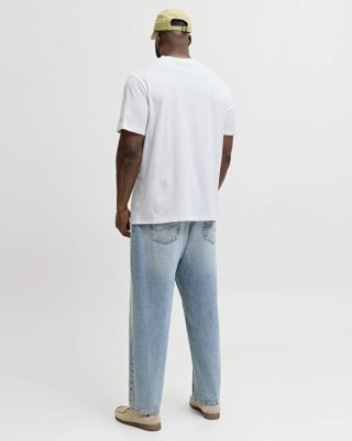 T-shirt Jack n Jones Plus Size άσπρο