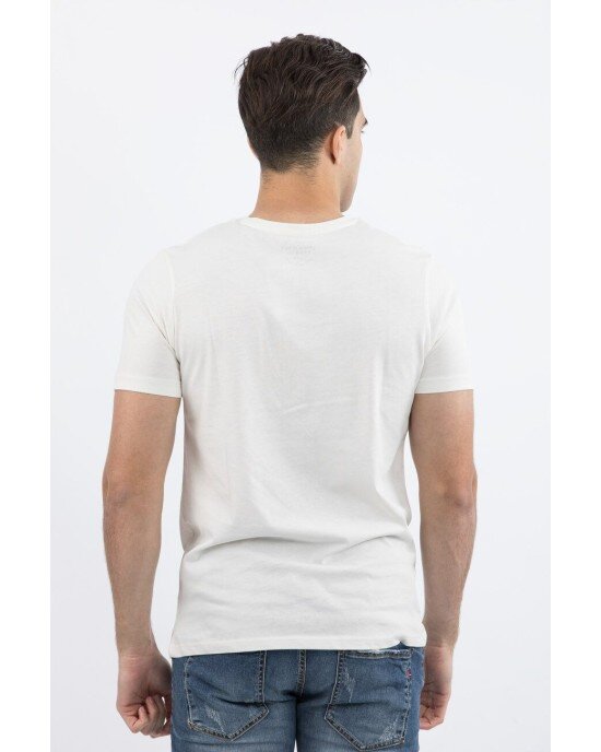 T-shirt Jack n Jones λευκό T-shirt Jack n Jones λευκό