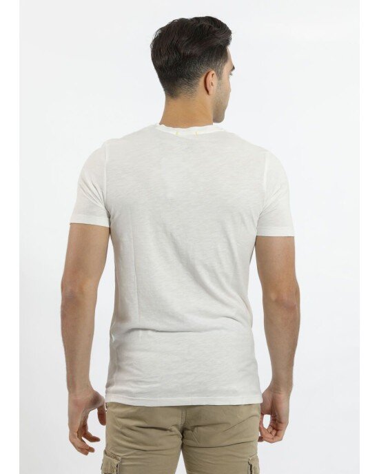 T-shirt Jack n Jones λευκό