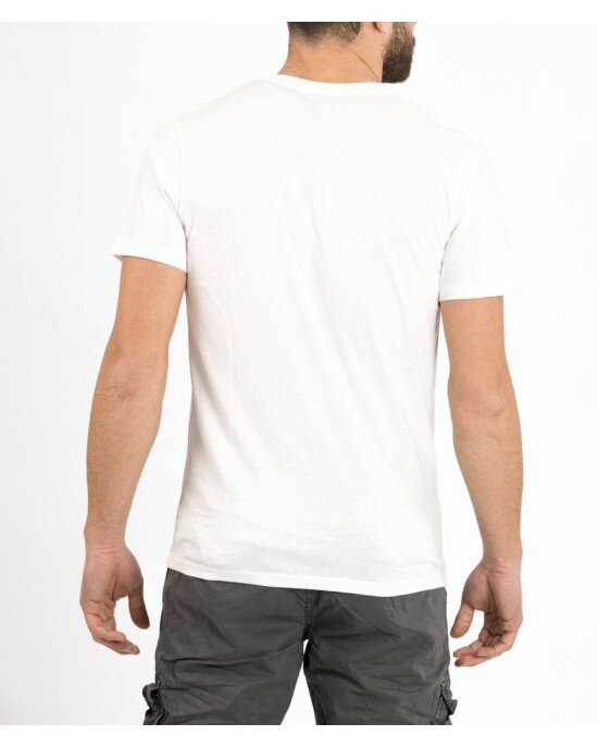 T-shirt Jack n Jones λευκό