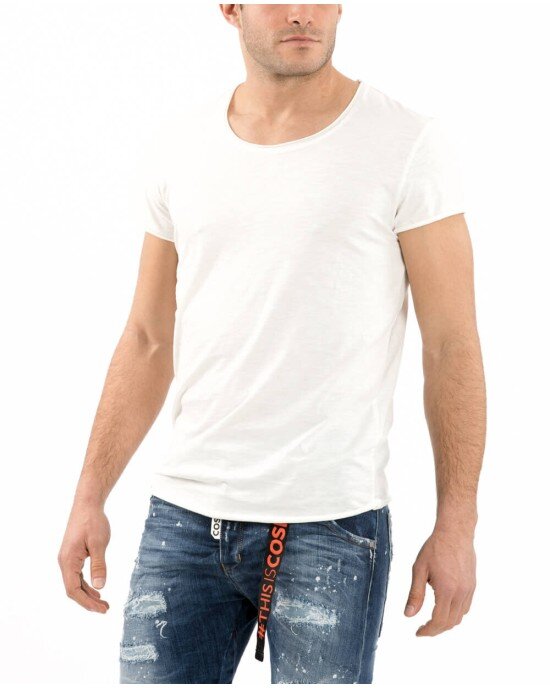 T-shirt Jack n Jones λευκό