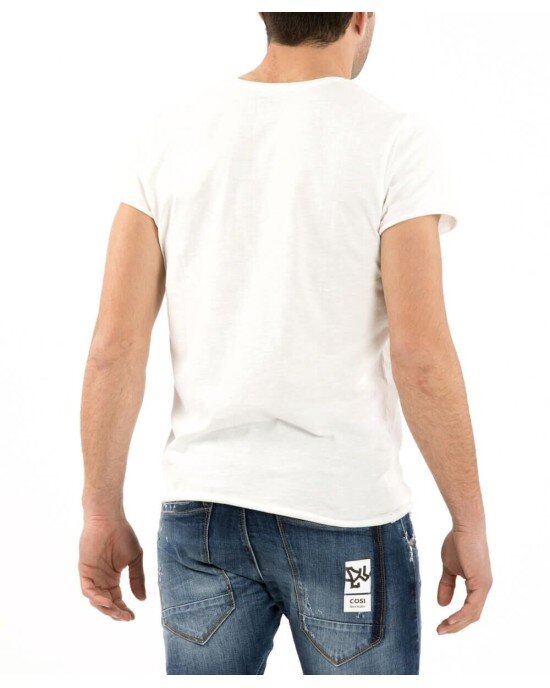 T-shirt Jack n Jones λευκό