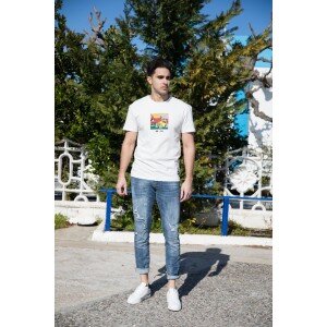 T-shirt Jack n Jones λευκό T-shirt Jack n Jones λευκό