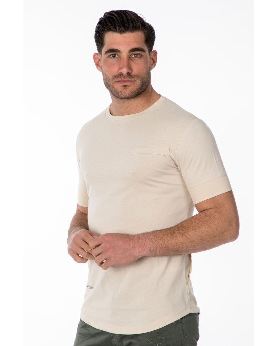 T-Shirt Rebel μπεζ T-Shirt Rebel μπεζ