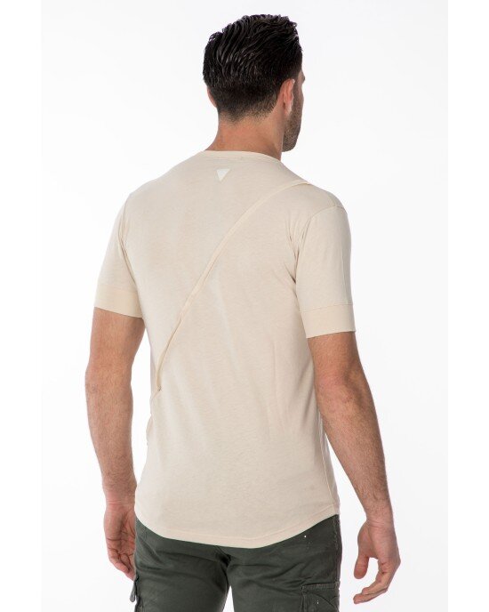 T-Shirt Rebel μπεζ T-Shirt Rebel μπεζ