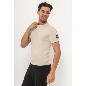 T-shirt Calvin Klein μπεζ T-shirt Calvin Klein μπεζ