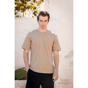 T-shirt Jack n Jones μπεζ