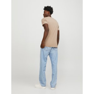 T-shirt Jack n Jones μπεζ