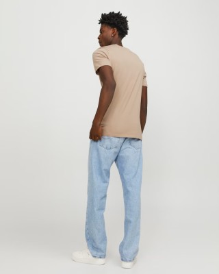 T-shirt Jack n Jones μπεζ