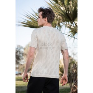 T-Shirt Rebel μπεζ T-Shirt Rebel μπεζ