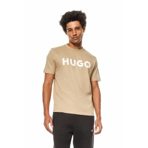 T-Shirt Hugo μπεζ T-Shirt Hugo μπεζ